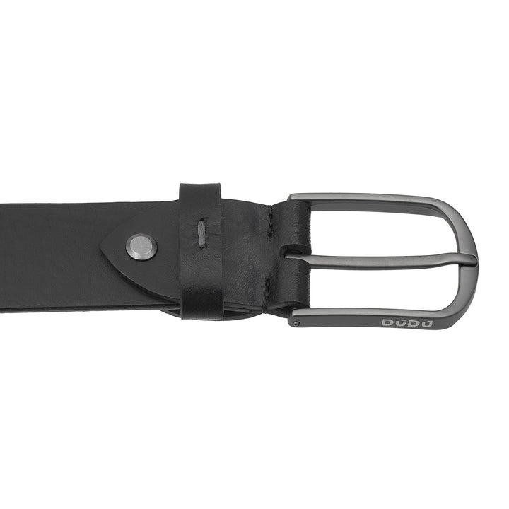 Cinto masculino DUDU em couro vegetal, fabricado na Itália, H 35 mm, cinto macio e durável de alta qualidade