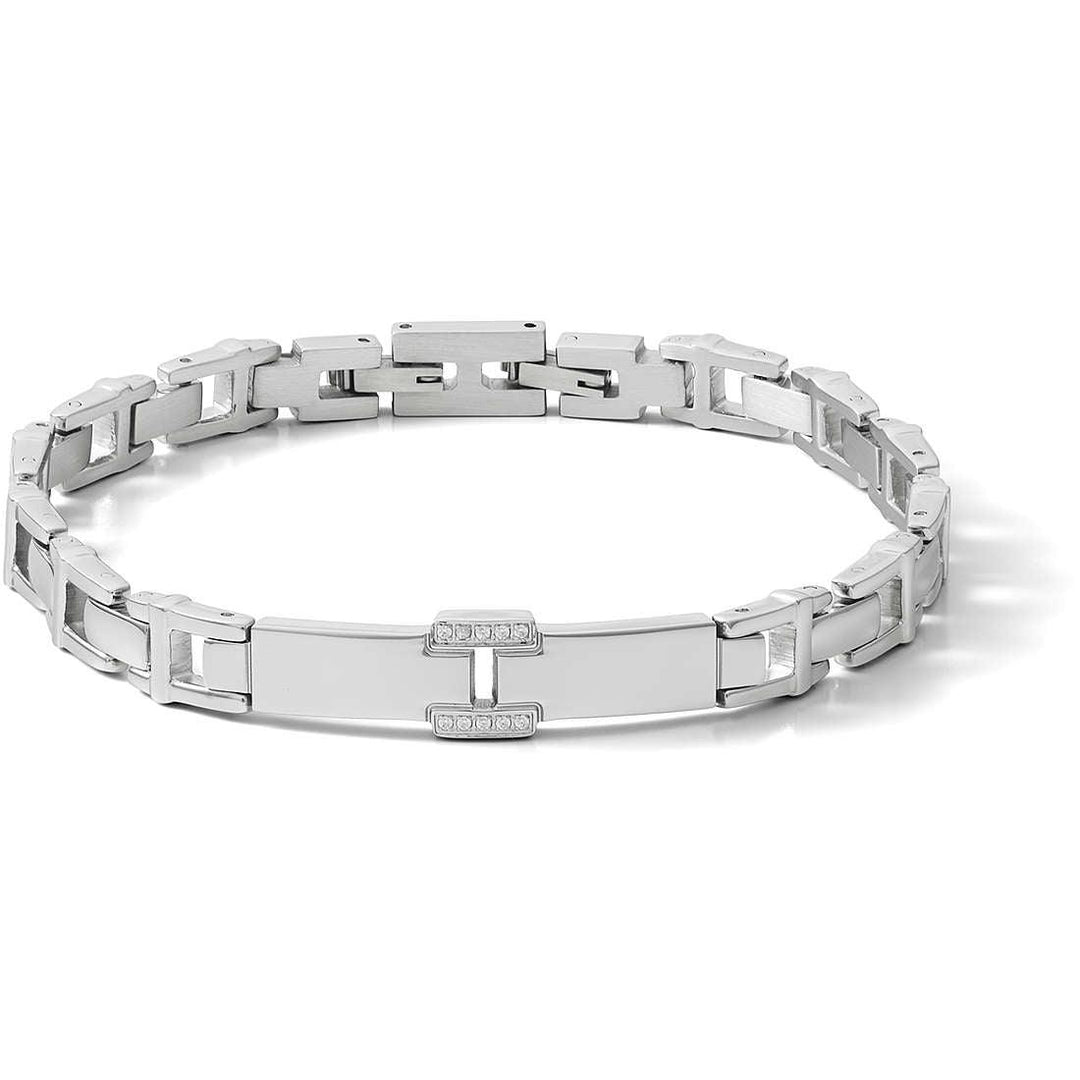 Bracelet Comete Senior acier diamant UBR 1068 - Capodagli 1937