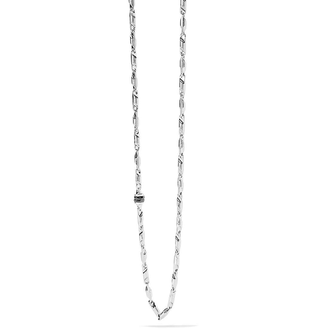 Collier Comete Royal argent 925 céramique noire UGL 693 - Capodagli 1937