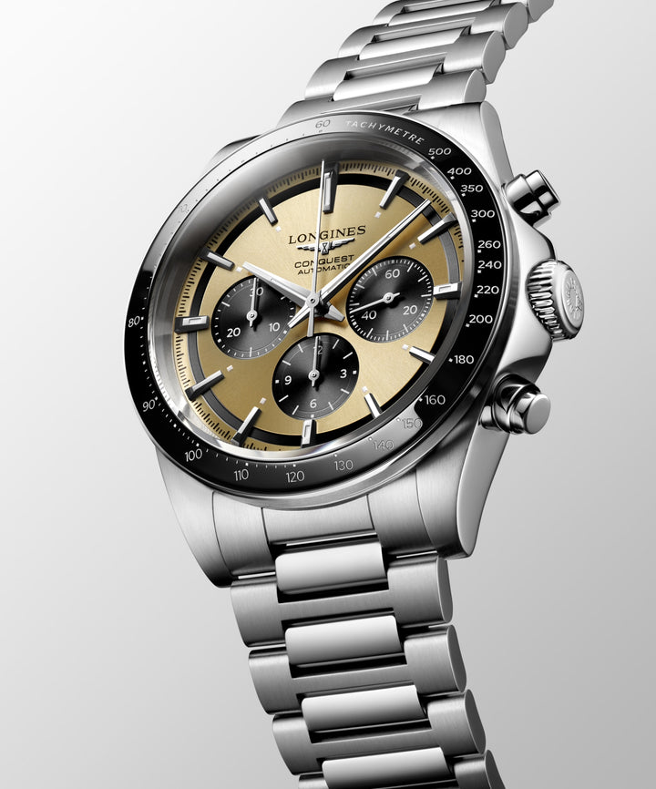 LONGINES – CRONÓGRAFO CONQUEST – L3.835.4.32.6