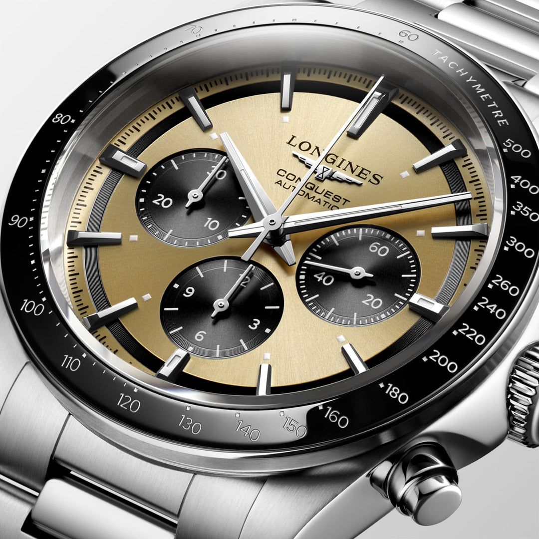 LONGINES – CRONÓGRAFO CONQUEST – L3.835.4.32.6