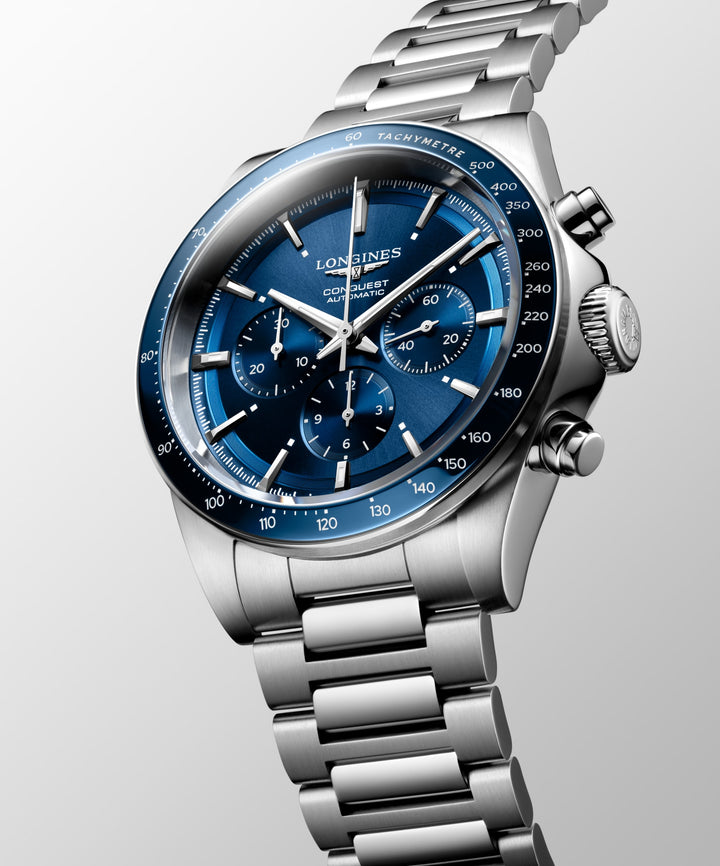 LONGINES – CRONOGRAF CONQUEST – L3.835.4.92.6