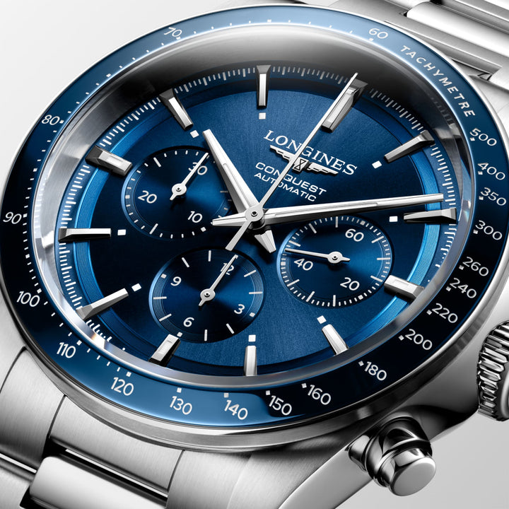 LONGINES – CRONOGRAF CONQUEST – L3.835.4.92.6