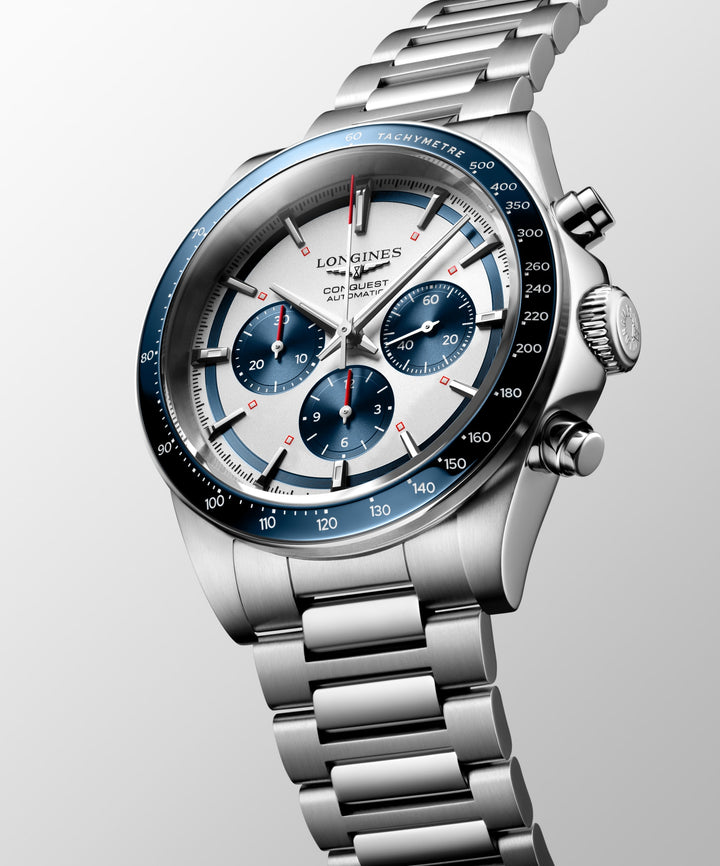 LONGINES – CRONÓGRAFO CONQUEST – L3.835.4.98.6