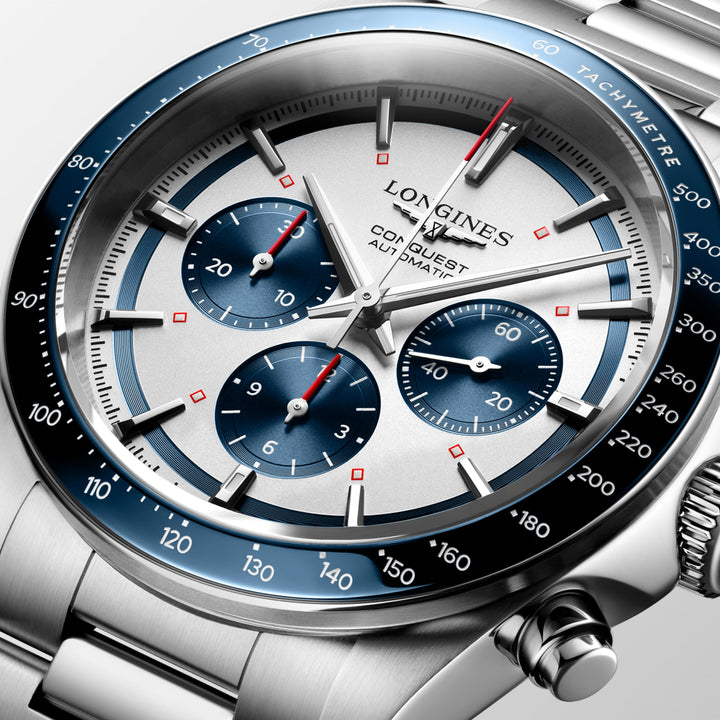 LONGINES – CRONÓGRAFO CONQUEST – L3.835.4.98.6