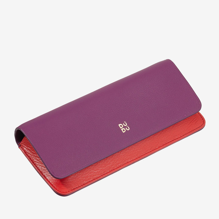 DUDU silmälasit ja aurinkolasikotelot pehmeää aitoa nahkaa, magneettinen suljin, värikäs lasikotelo