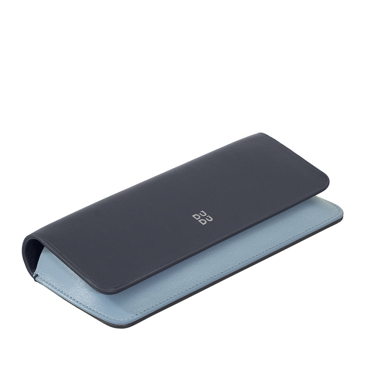 Estojo para óculos e óculos de sol DUDU em couro macio genuíno com fecho magnético, estojo para óculos colorido