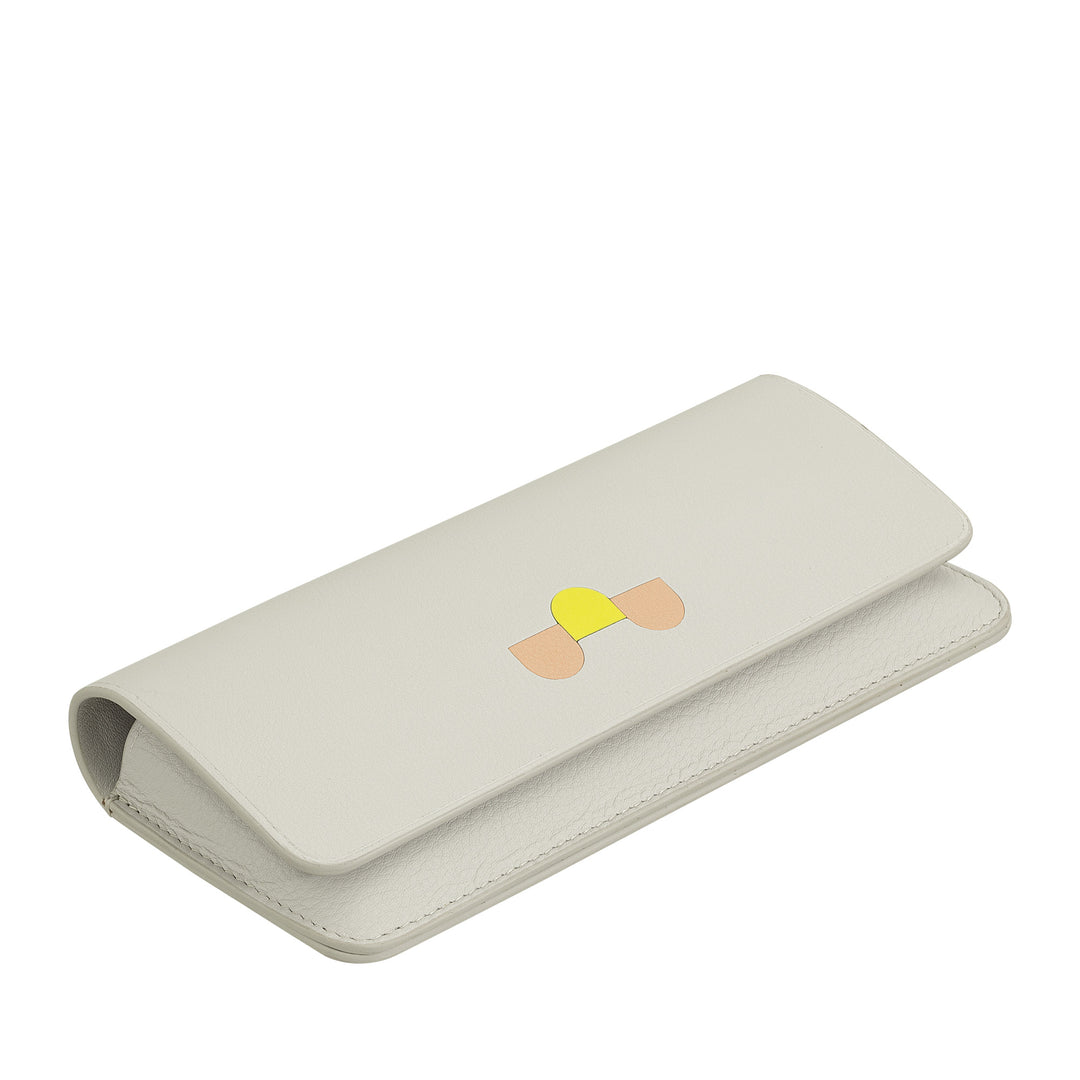 Estojo para óculos e óculos de sol DUDU em couro macio genuíno com fecho magnético, estojo para óculos colorido