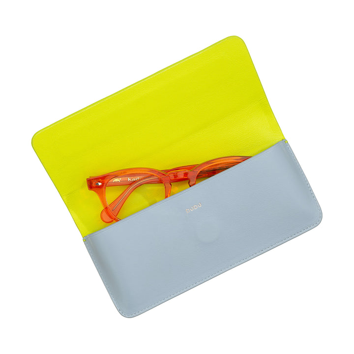 Θήκη γυαλιών και γυαλιών ηλίου DUDU από μαλακό γνήσιο δέρμα με μαγνητικό κλείσιμο, πολύχρωμη θήκη γυαλιών