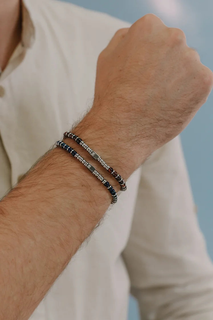 Comete bracciale District acciaio occhio di tigre UBR 888