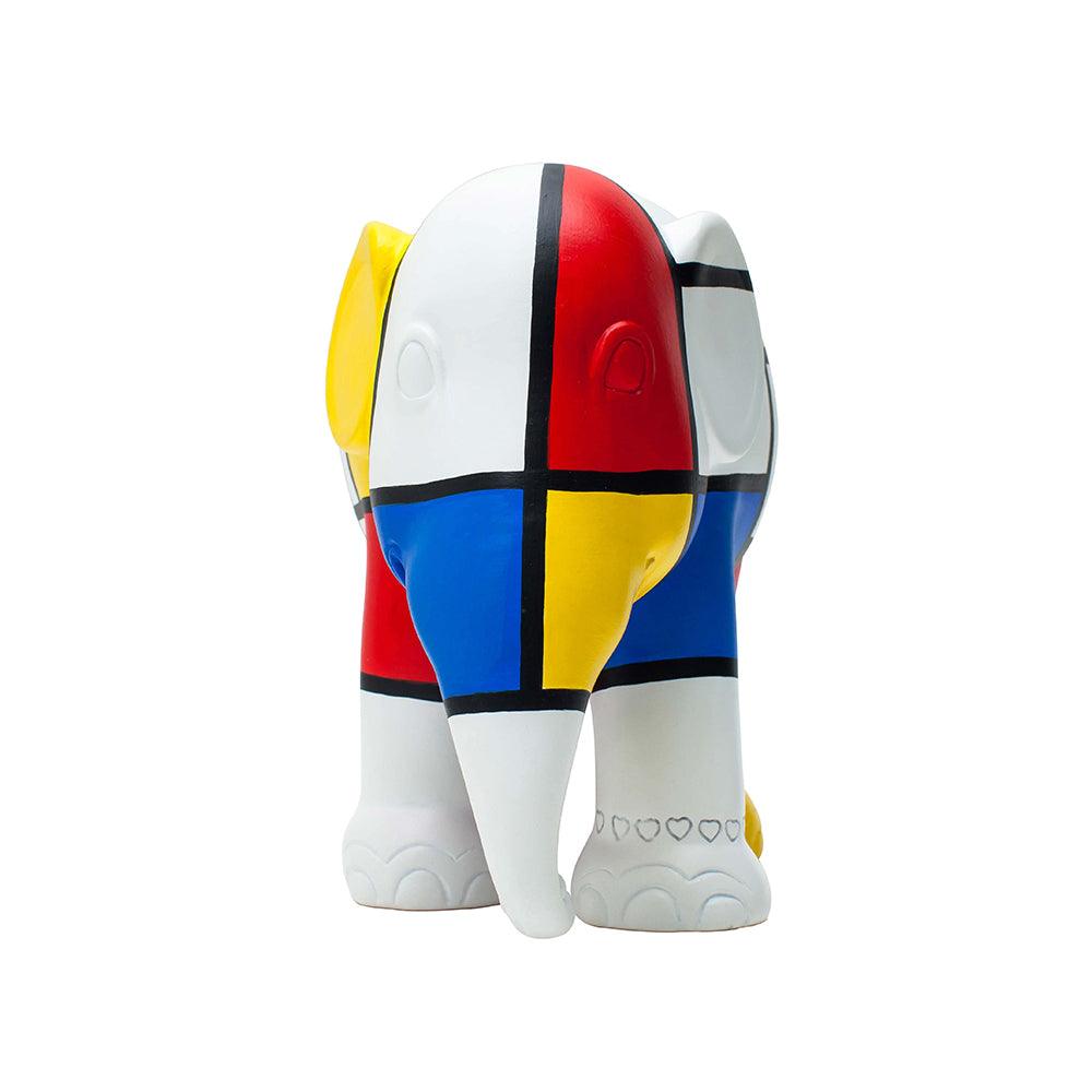 Elephant Parade elephant Hommage to Mondriaan 10cm HOMMAGE TO MONDRIAAN 10 - Capodagli 1937