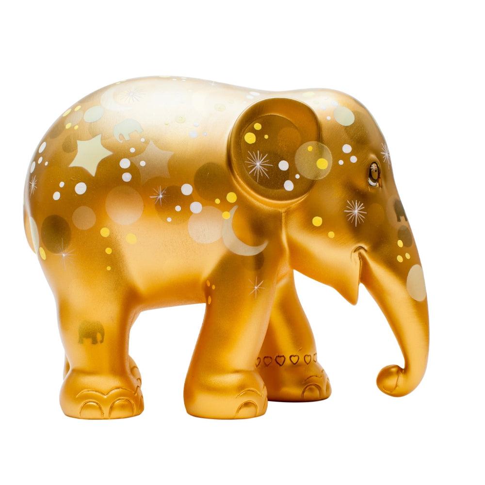 Elephant Parade Sparkling Celebration Goud 10cm SPARKING CELEBRATION GOLD 10 - Capodagli 1937