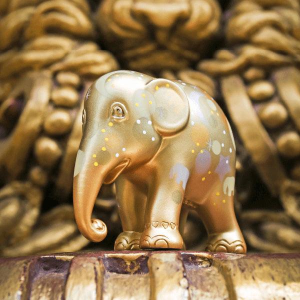 Elephant Parade Sparkling Celebration Goud 10cm SPARKING CELEBRATION GOLD 10 - Capodagli 1937