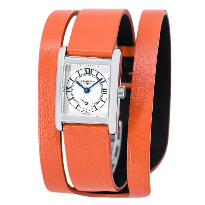 Longines Mini Dolcevita ur 21,50x29,00 sølvkvartsstål L5.200.4.71.0