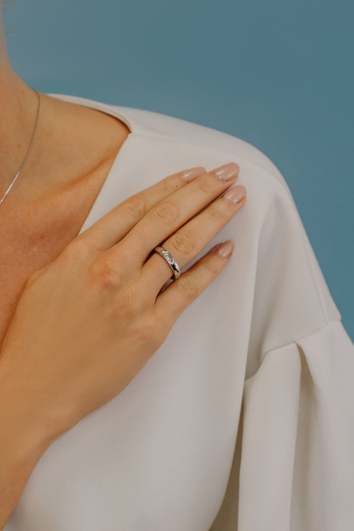 Anillo Comete Mujer Plata Corazón ANG110M18F