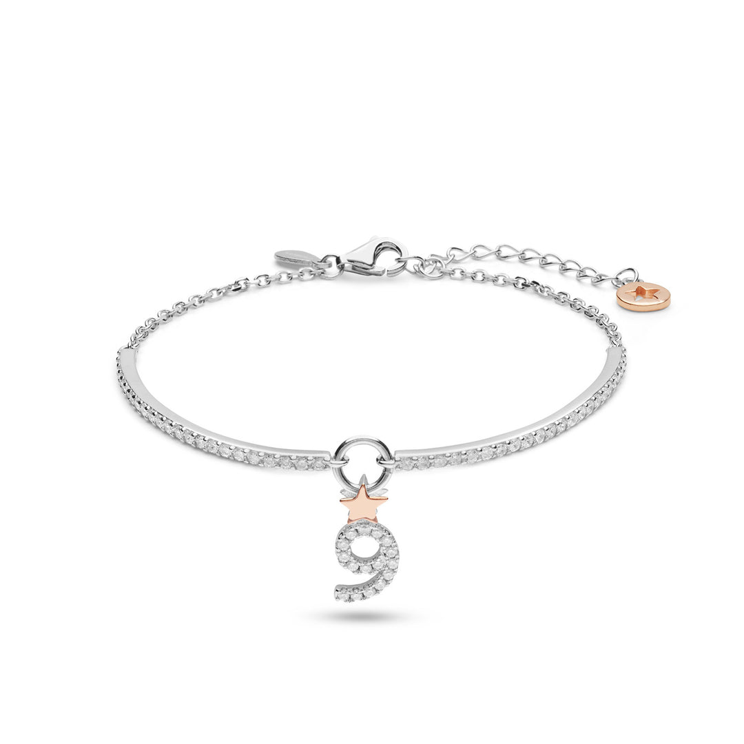 Pulsera Comete Plata número 9 BRA211