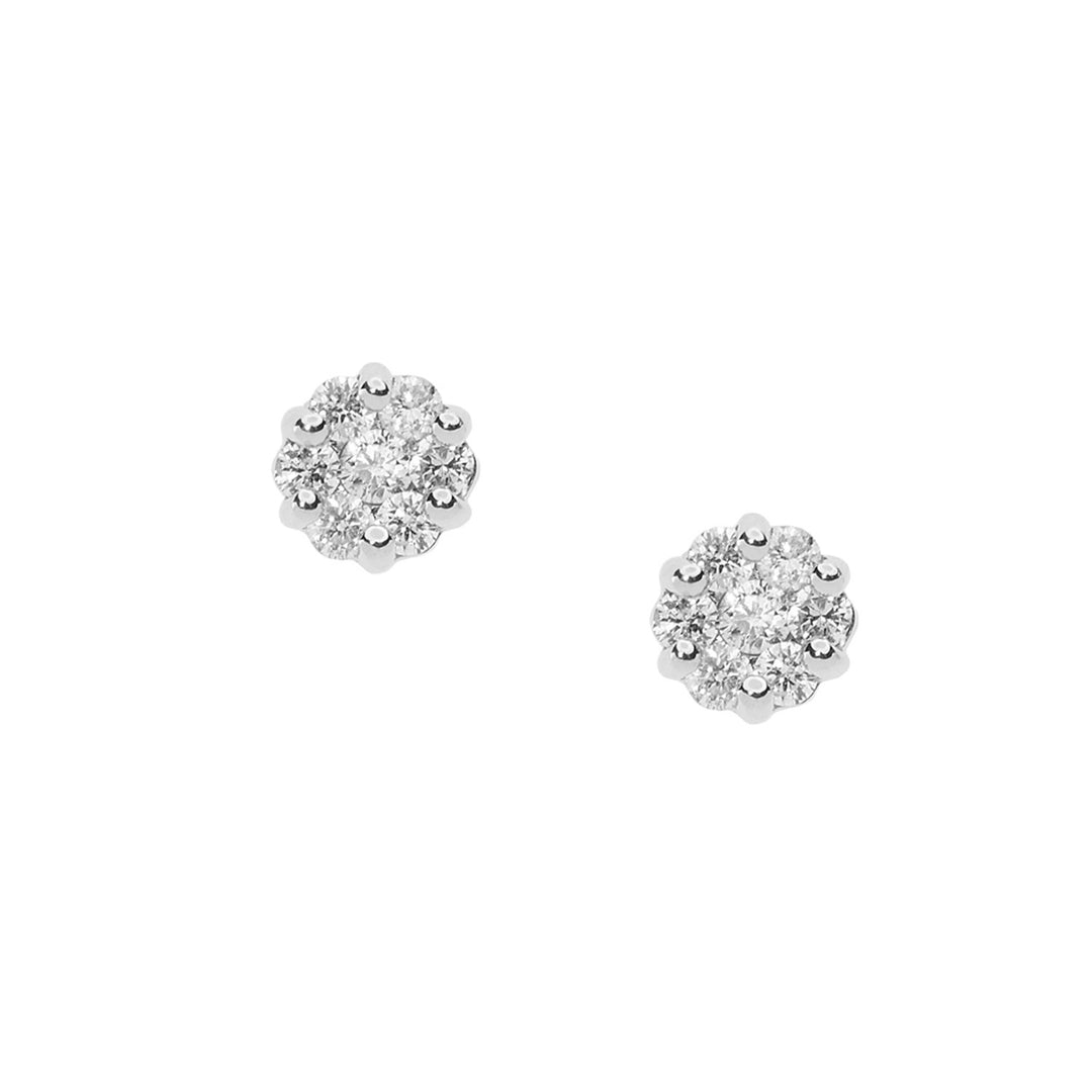 Comete Orecchini in Oro rose di Diamanti ORB1016