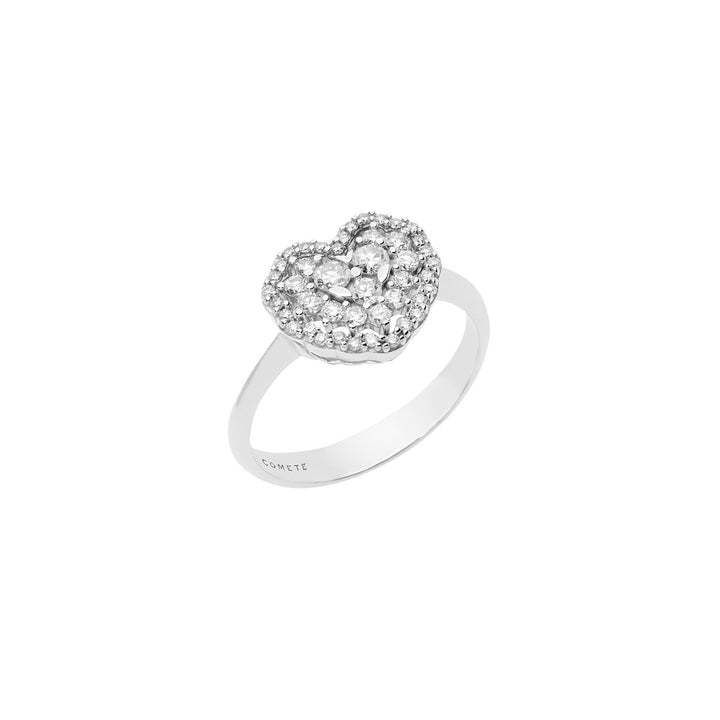 Comete hjertering i guld og diamanter ANB2416
