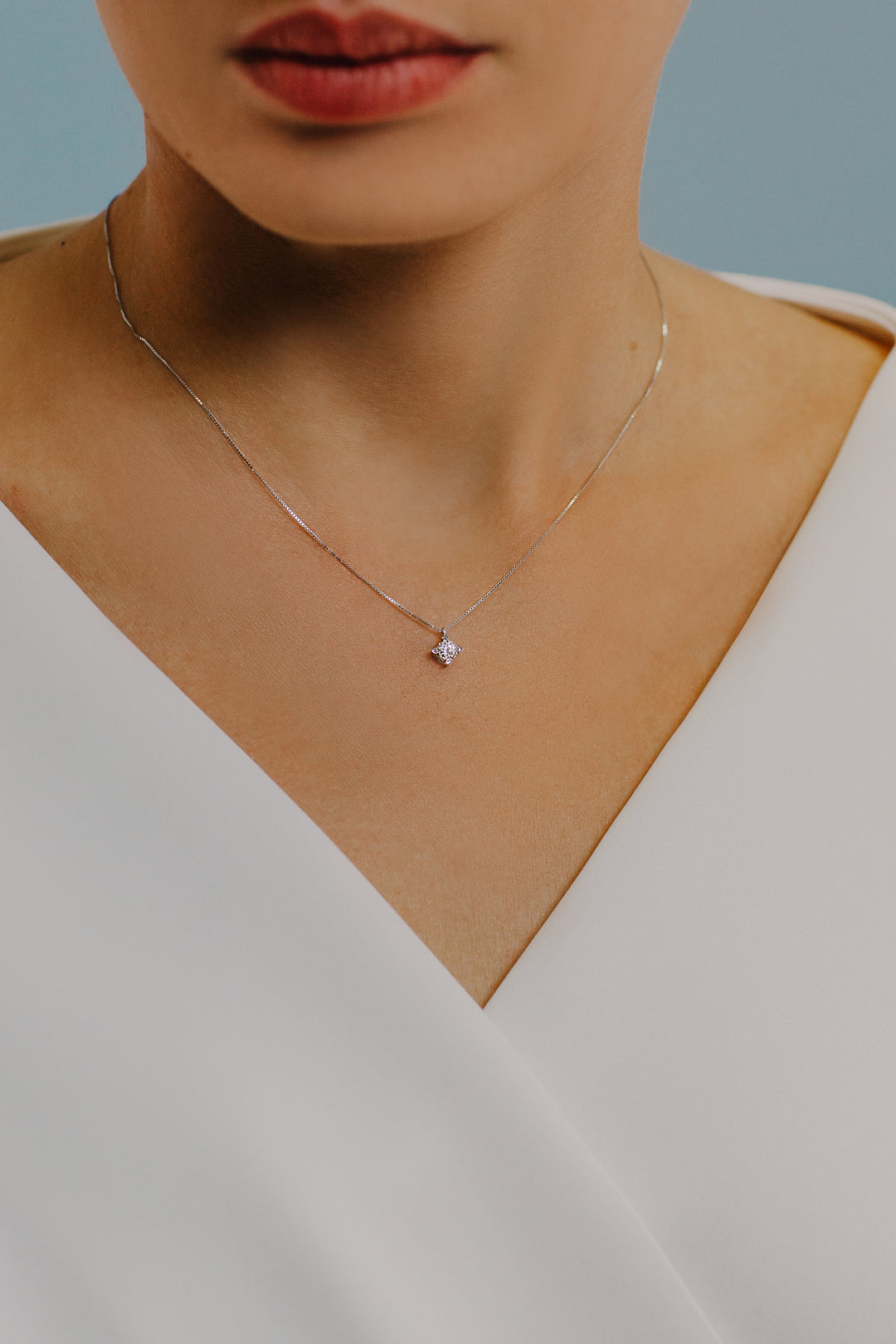 Náhrdelník Comete Diamond light point ve zlatě a diamantu GLB1540G