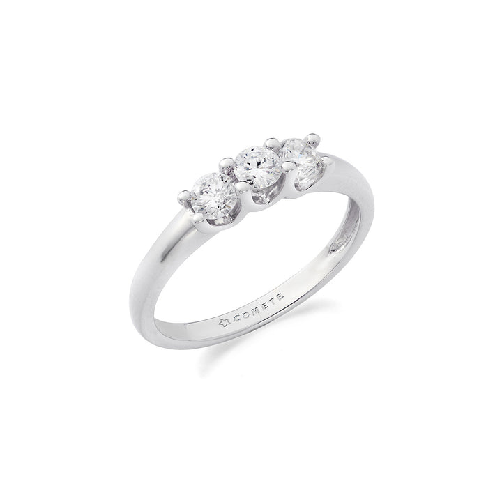Comete Anello Oro bianco 750‰ e Diamanti ANB2735