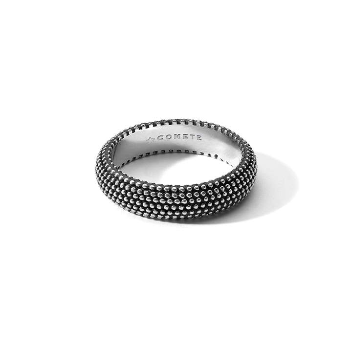 Comete-Ring aus 925‰ brüniertem Silber UAN130M20