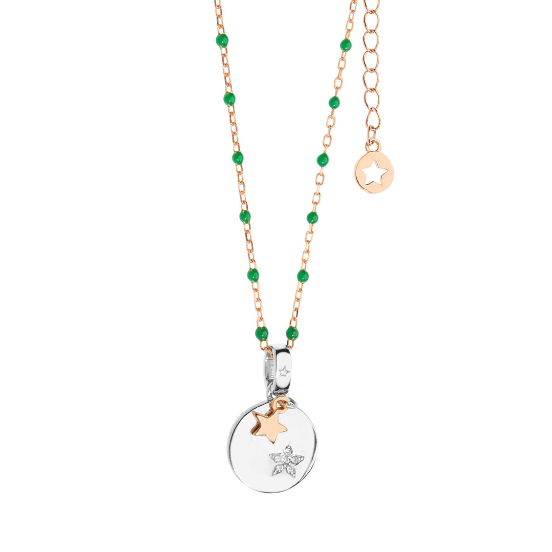 Comete Silver Star Halsband GLA227