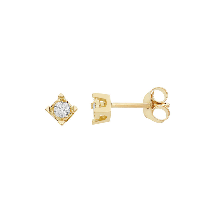 Comete Orecchini Punti luce diamantati in Oro e Diamanti ORB1009G
