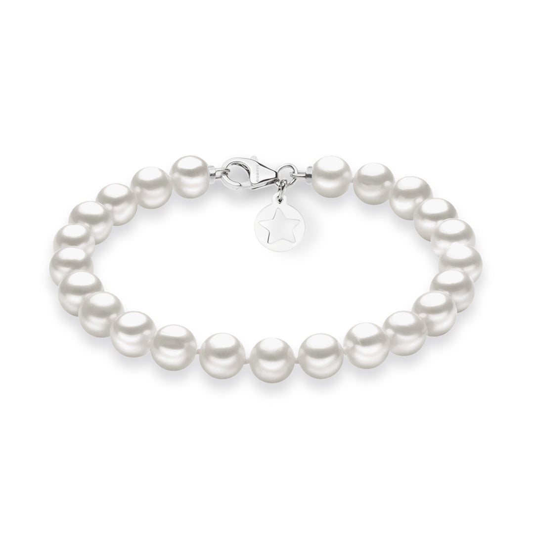 Pulsera Comete Acquadolce de perlas en oro BRQ113S