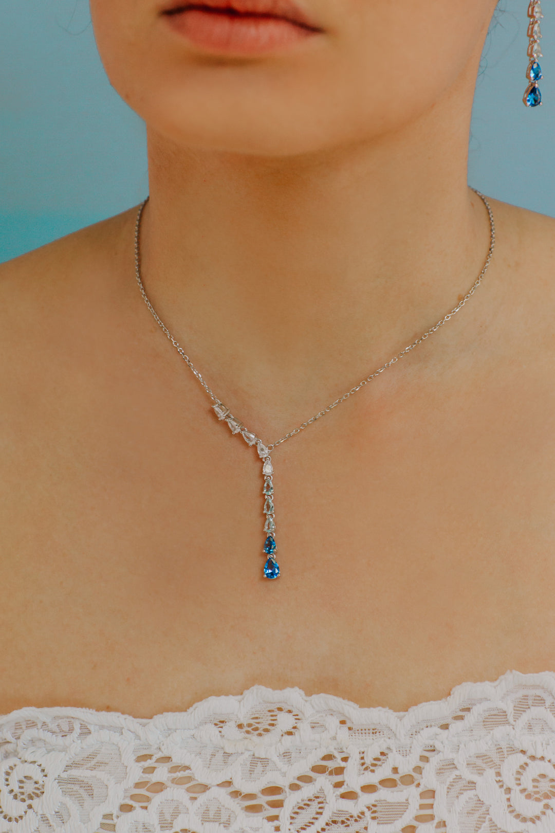 Comete Necklace teniszcseppek degradè GLA240