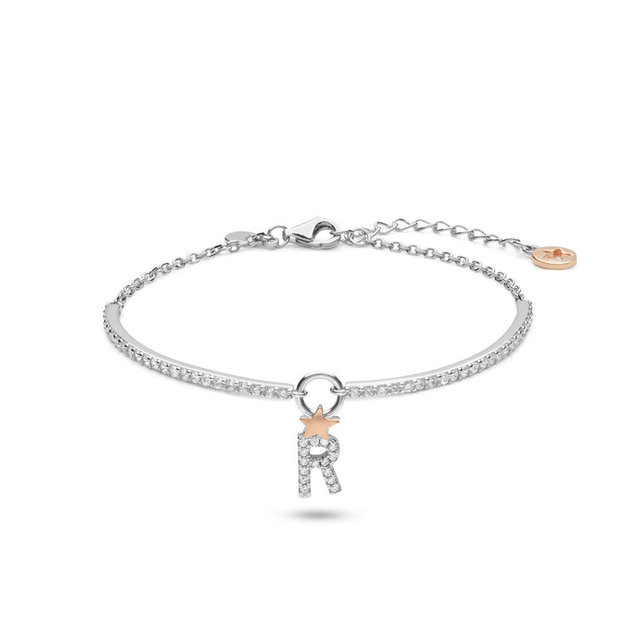 Comete Bracciale in Argento Lettera R BRA194