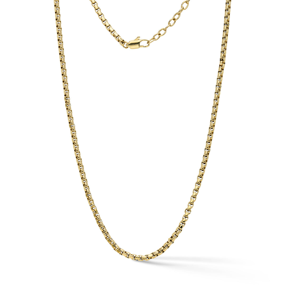 Halskette aus Comete-Stahl mit gelbem PVD-Finish UGL778