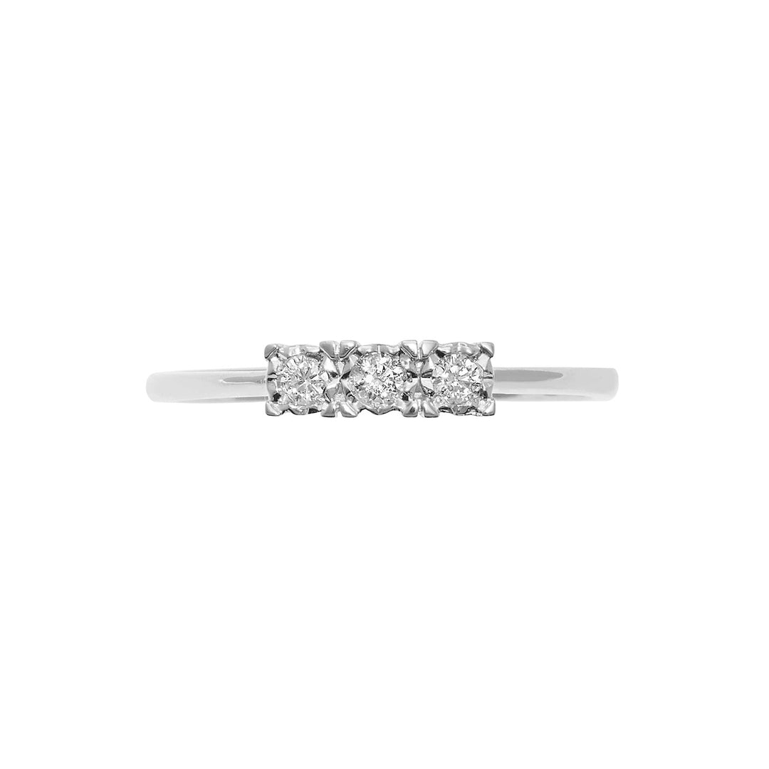 Comete Anello Trilogy in Oro e Diamanti ANB2640