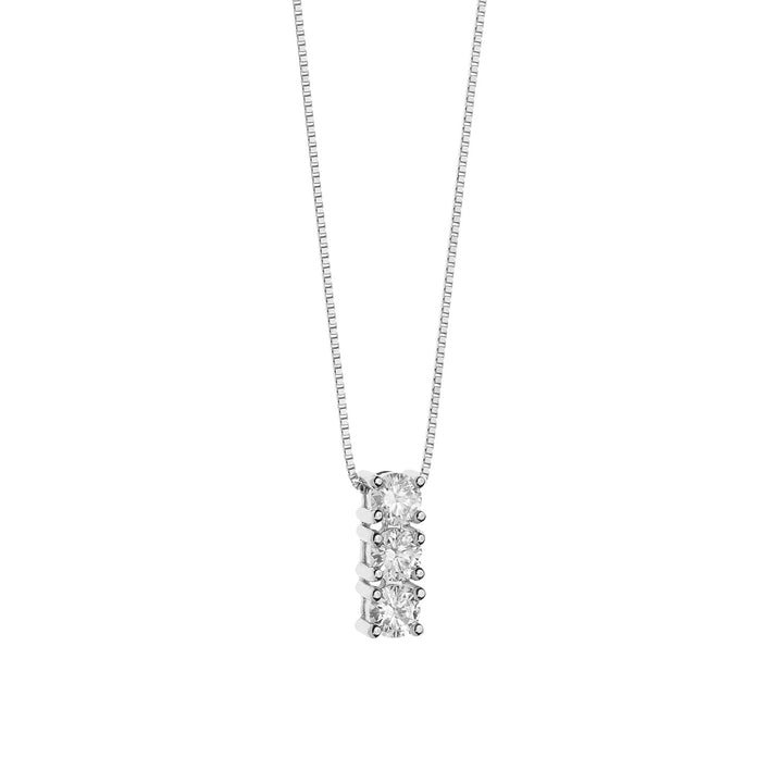 Comete Girocollo Trilogy in Oro e Diamanti GLB1531
