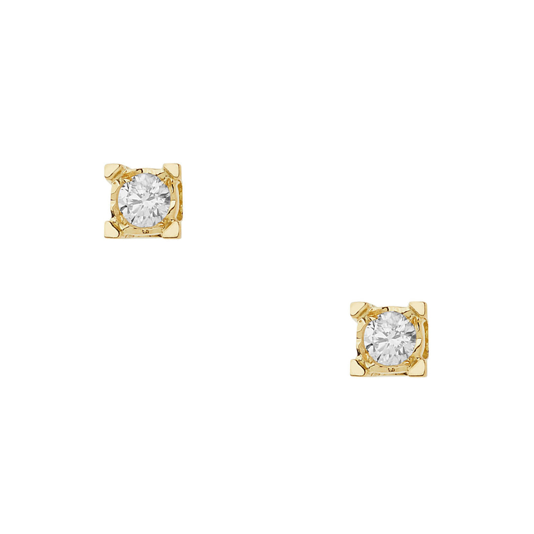 Comete Orecchini Punti luce diamantati in Oro e Diamanti ORB1005G