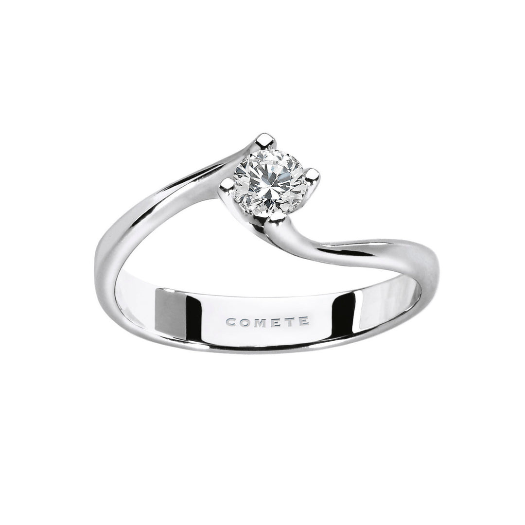 Cometa Valentino Solitaire em Ouro e Diamante ANB1628