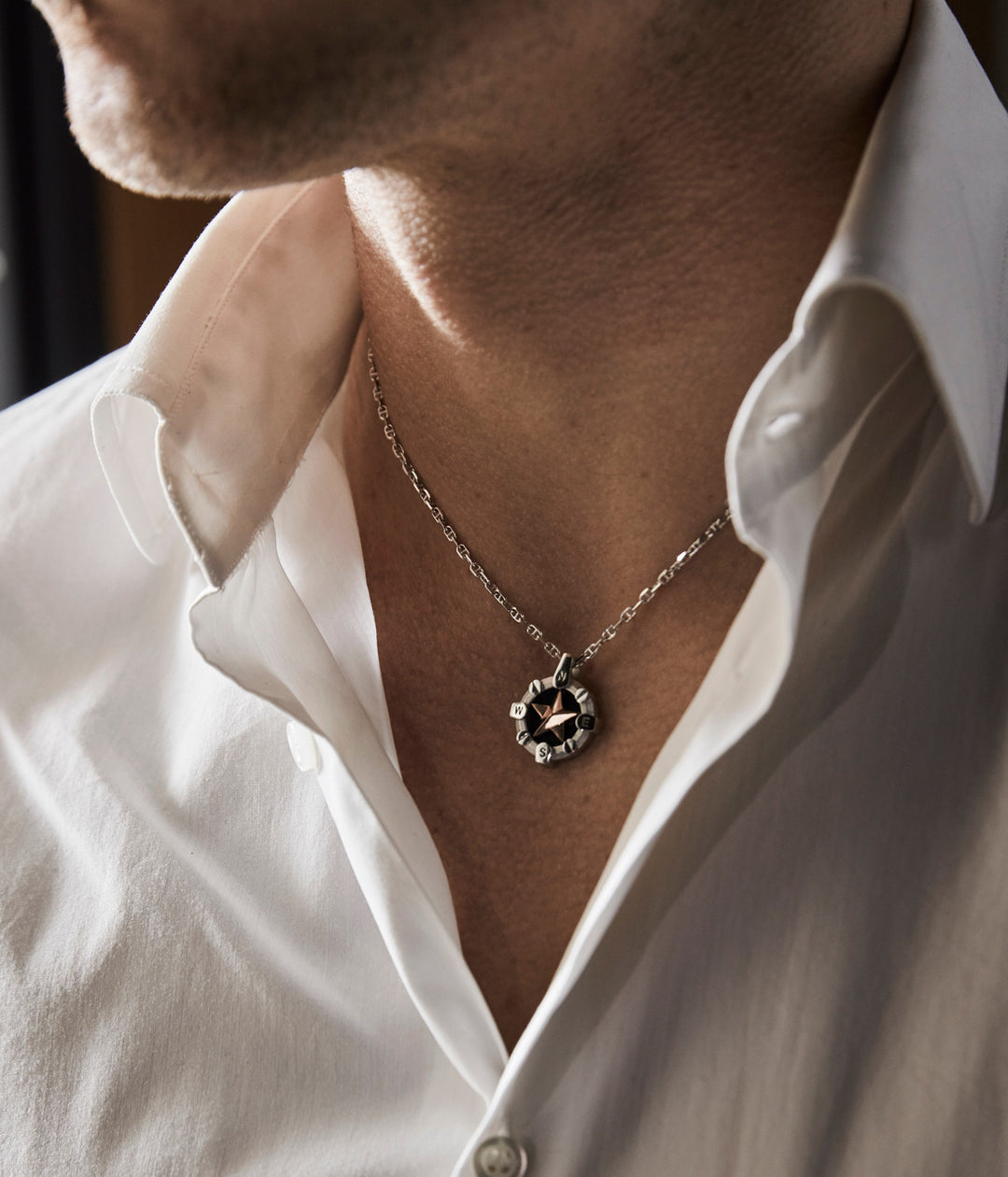 Comete Girocollo in Argento rodiato e rosè UGL656