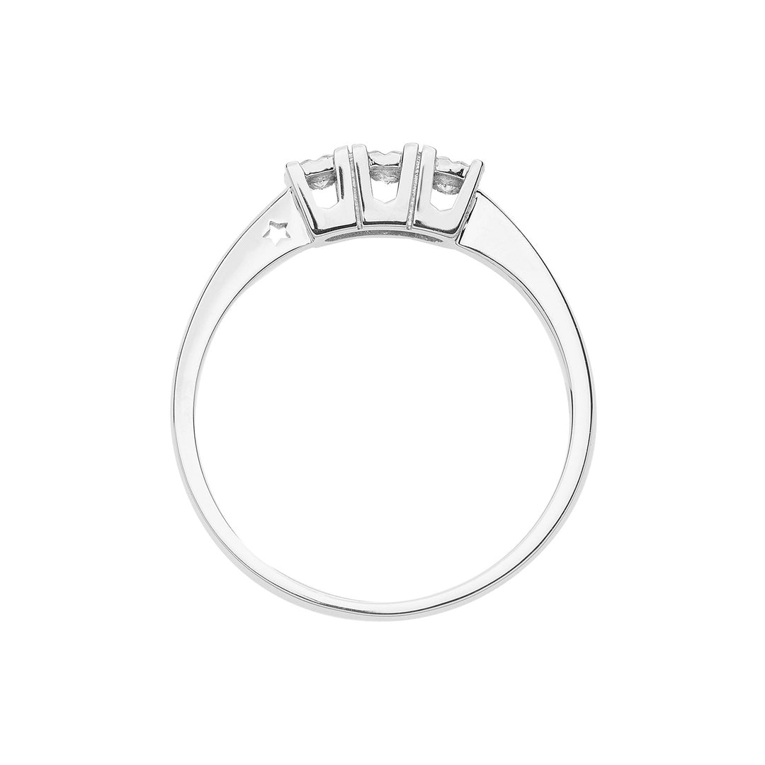 Comete Trilogy Ring i guld og diamanter ANB 2642
