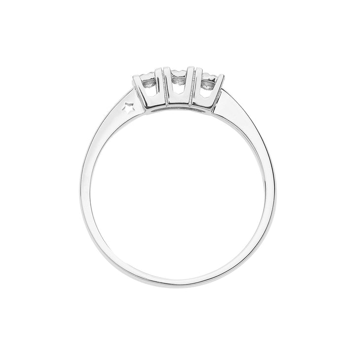 Comete Trilogy Ring i guld og diamanter ANB 2642