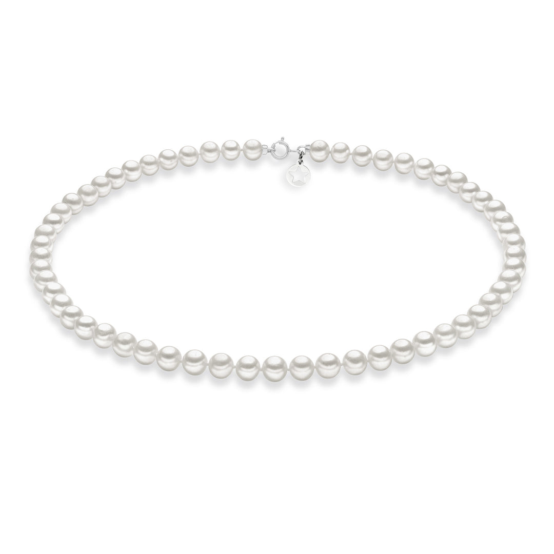 Comete Girocollo Filo Perle Acquadolce in Oro FWQ106AM50