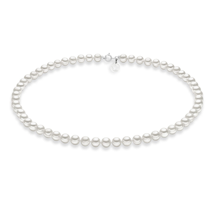 Comete Girocollo Filo Perle Acquadolce in Oro FWQ106AM50