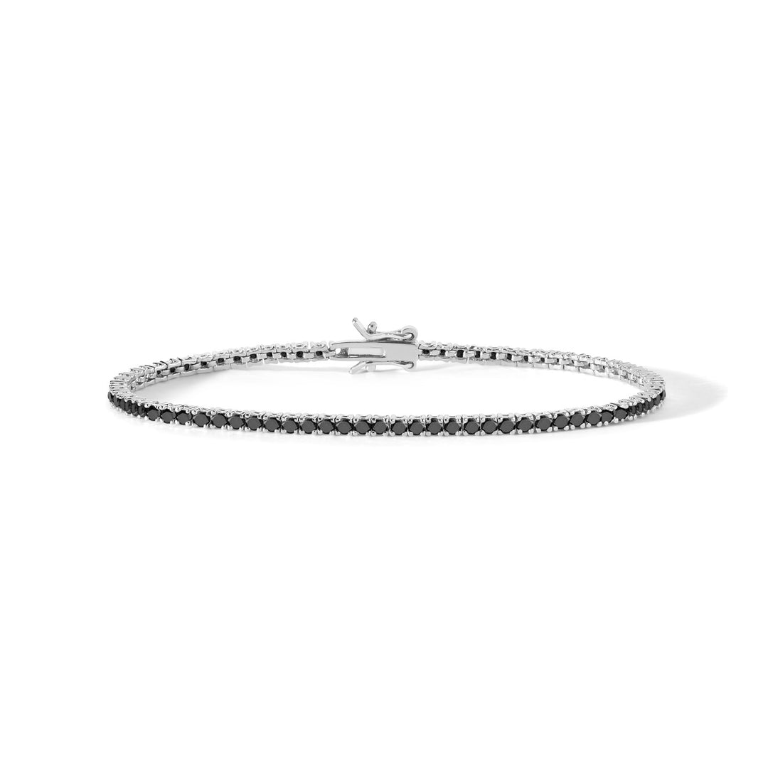 Comete Tennis in Argento 925‰ e zirconi neri UBR898