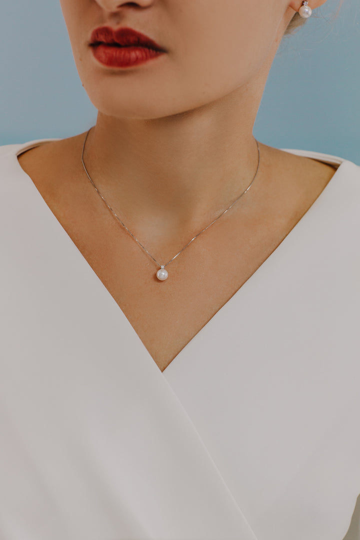 Collier Comete Light Point Perle d&