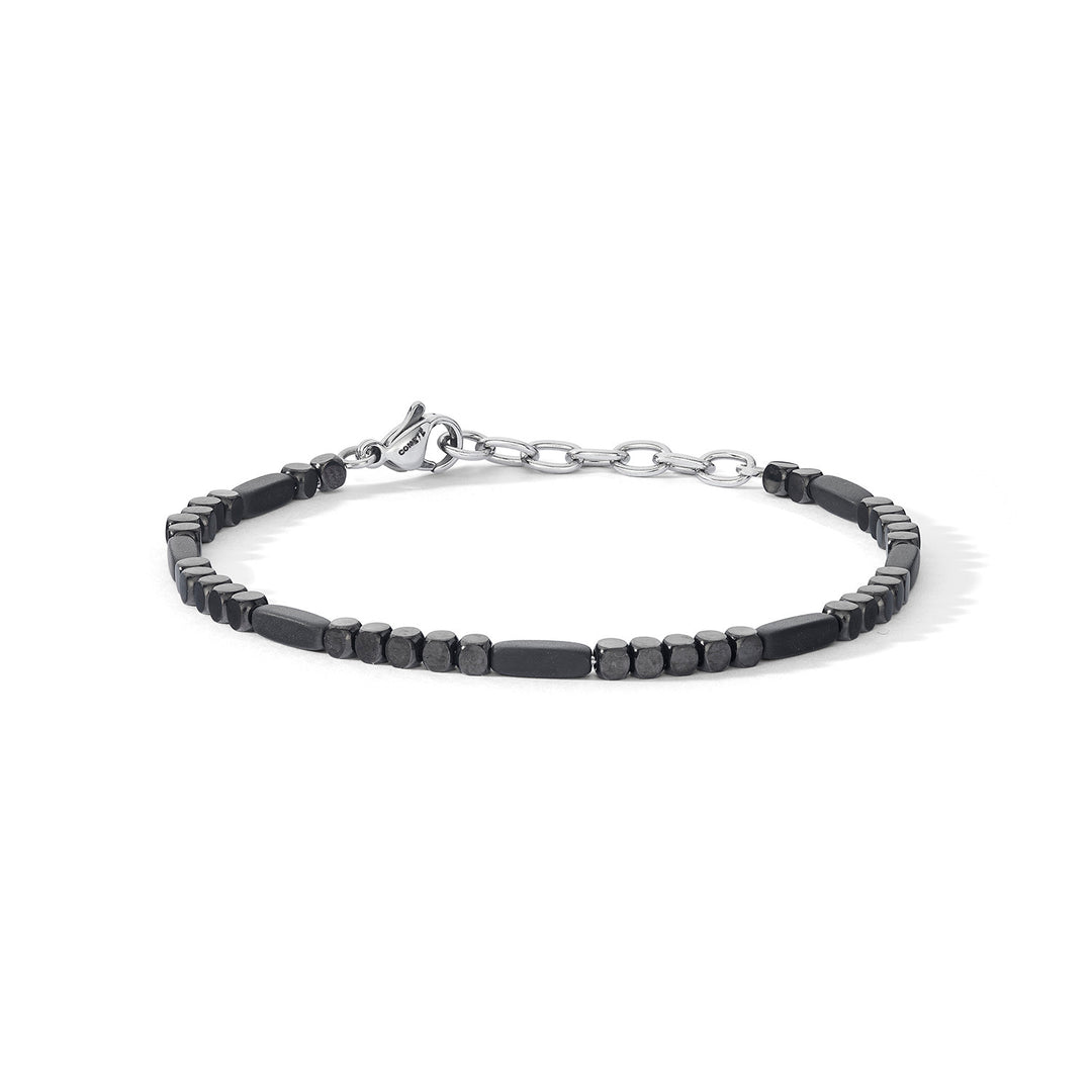 Comete Bracciale Acciaio con Ematite nera UBR1248