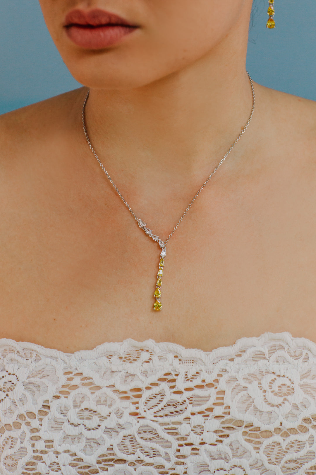 Comete Necklace teniszcseppek degradé GLA242