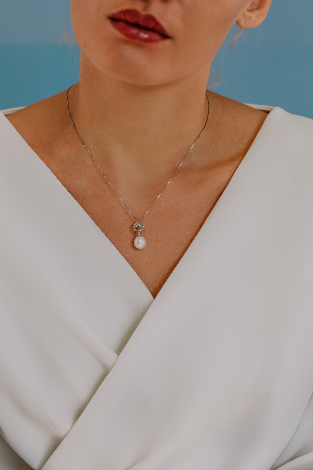 Colar Comete Pérolas em Ouro e Diamantes GLP547