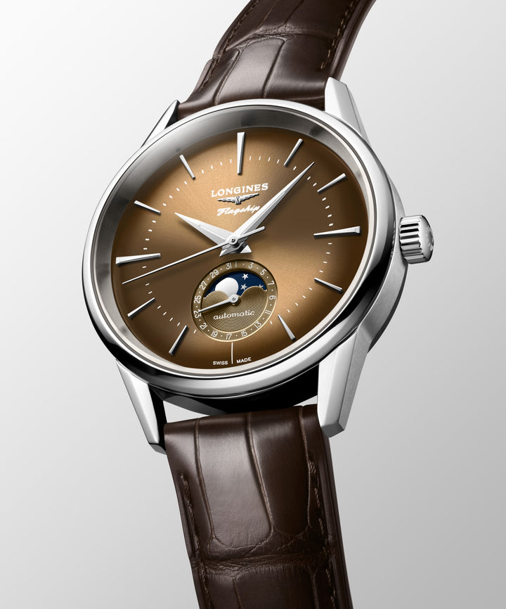 LONGINES - FLAGSHIP HERITAGE MOONPHASE - L4.815.4.62.2