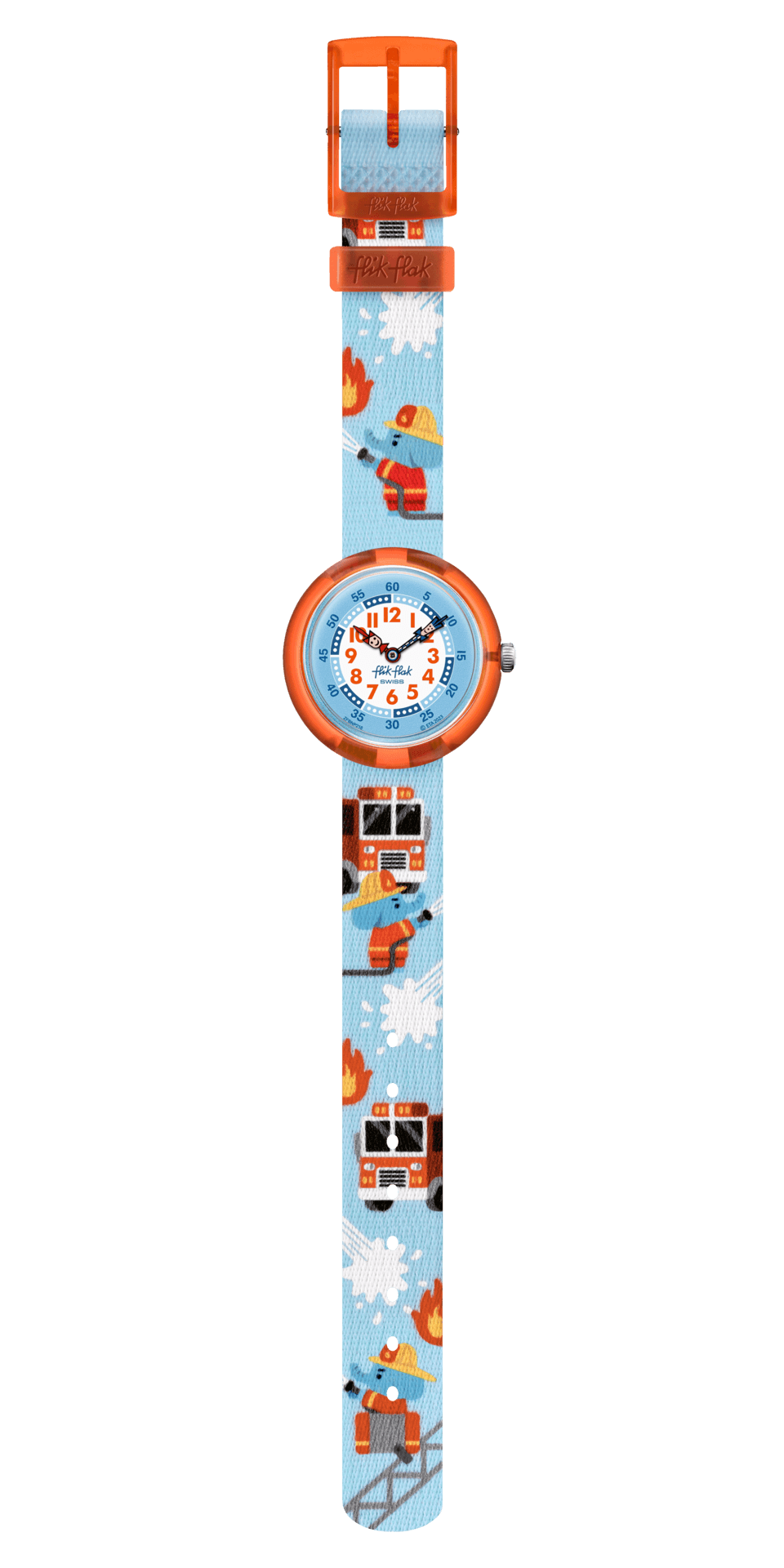 Zegarek Flik Flak FIRE STOPPER Future Dreams 32mm FBNP218 - Capodagli 1937