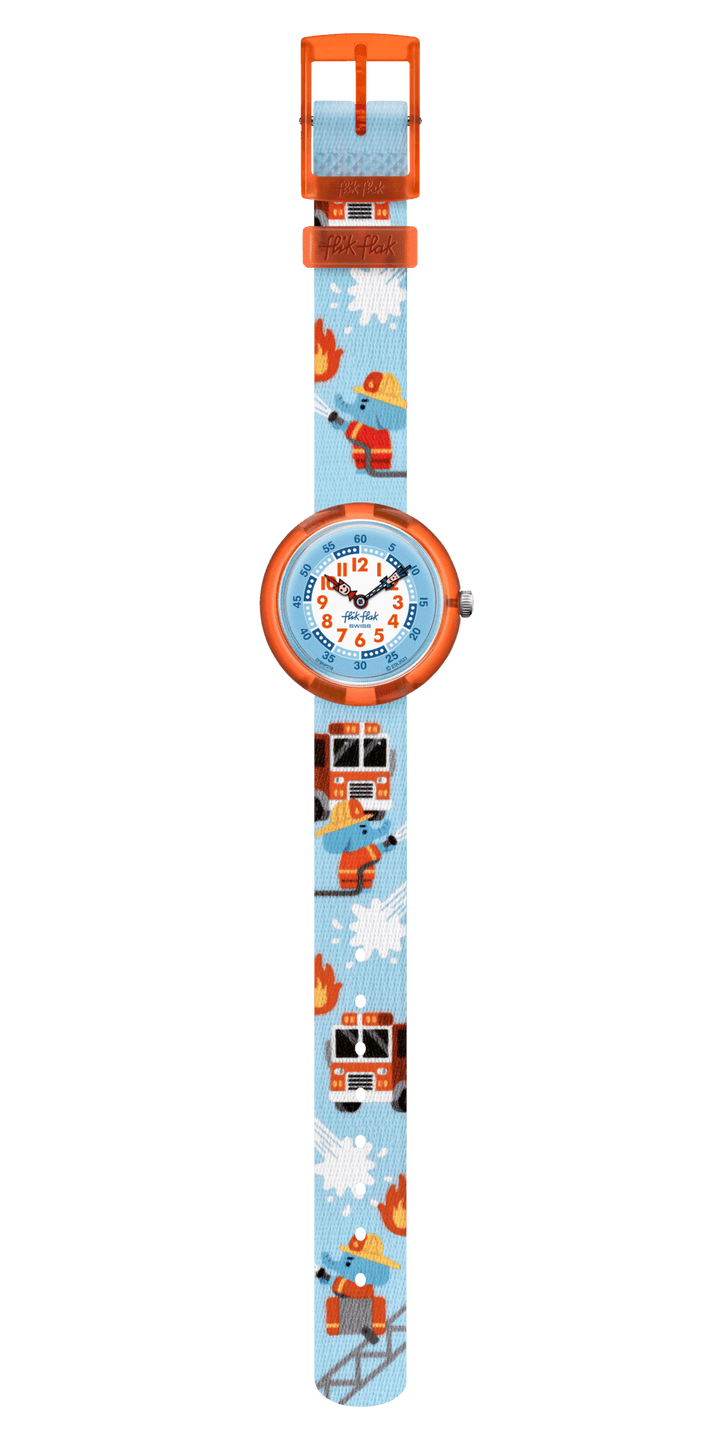 Flik Flak hodinky FIRE STOPPER Future Dreams 32mm FBNP218 - Capodagli 1937