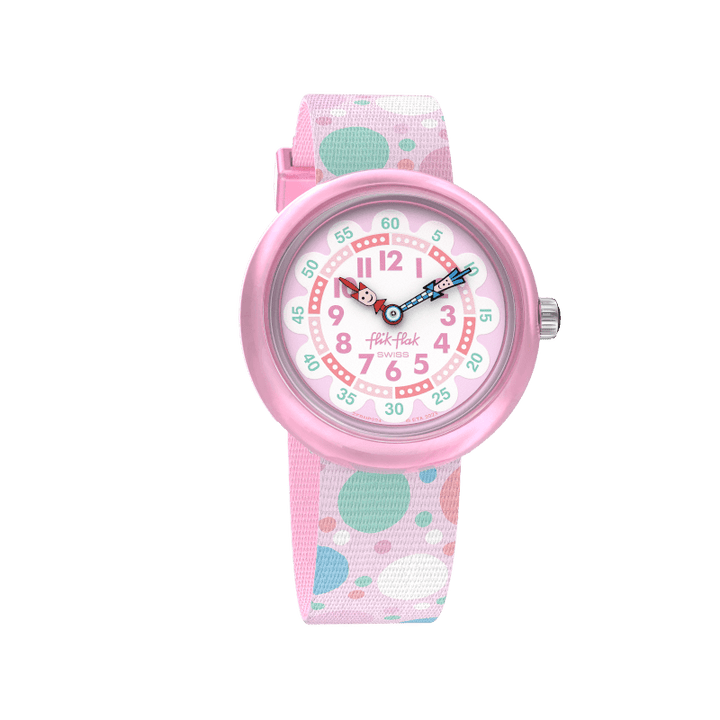 Relógio Flik Flak FLYING BUBBLES Organized Chaos 32mm FBNP224 - Capodagli 1937