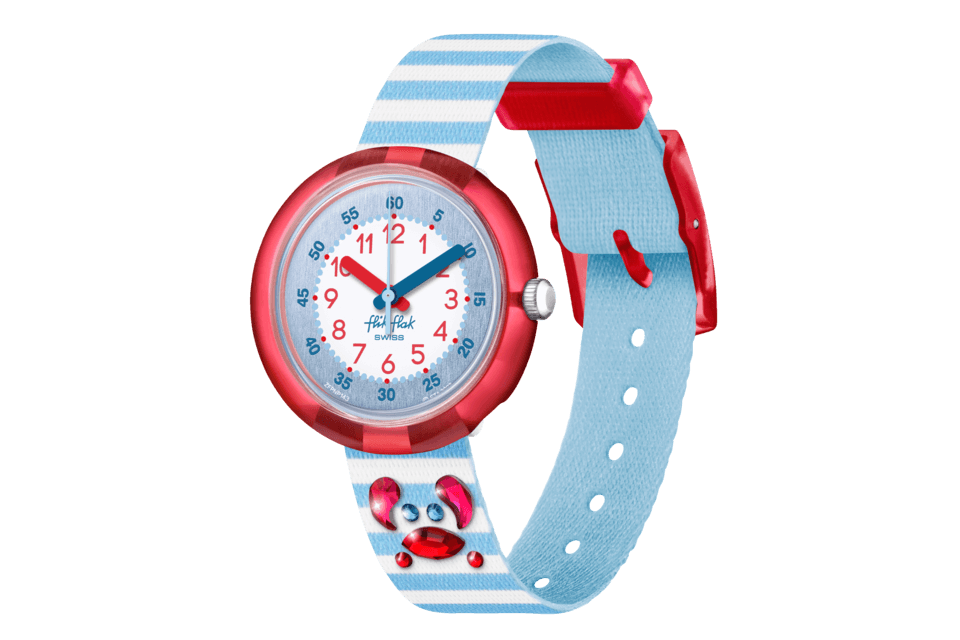 Flik Flak Uhr SHINING CRAB Shine Bright 32mm FPNP143 – Capodagli 1937